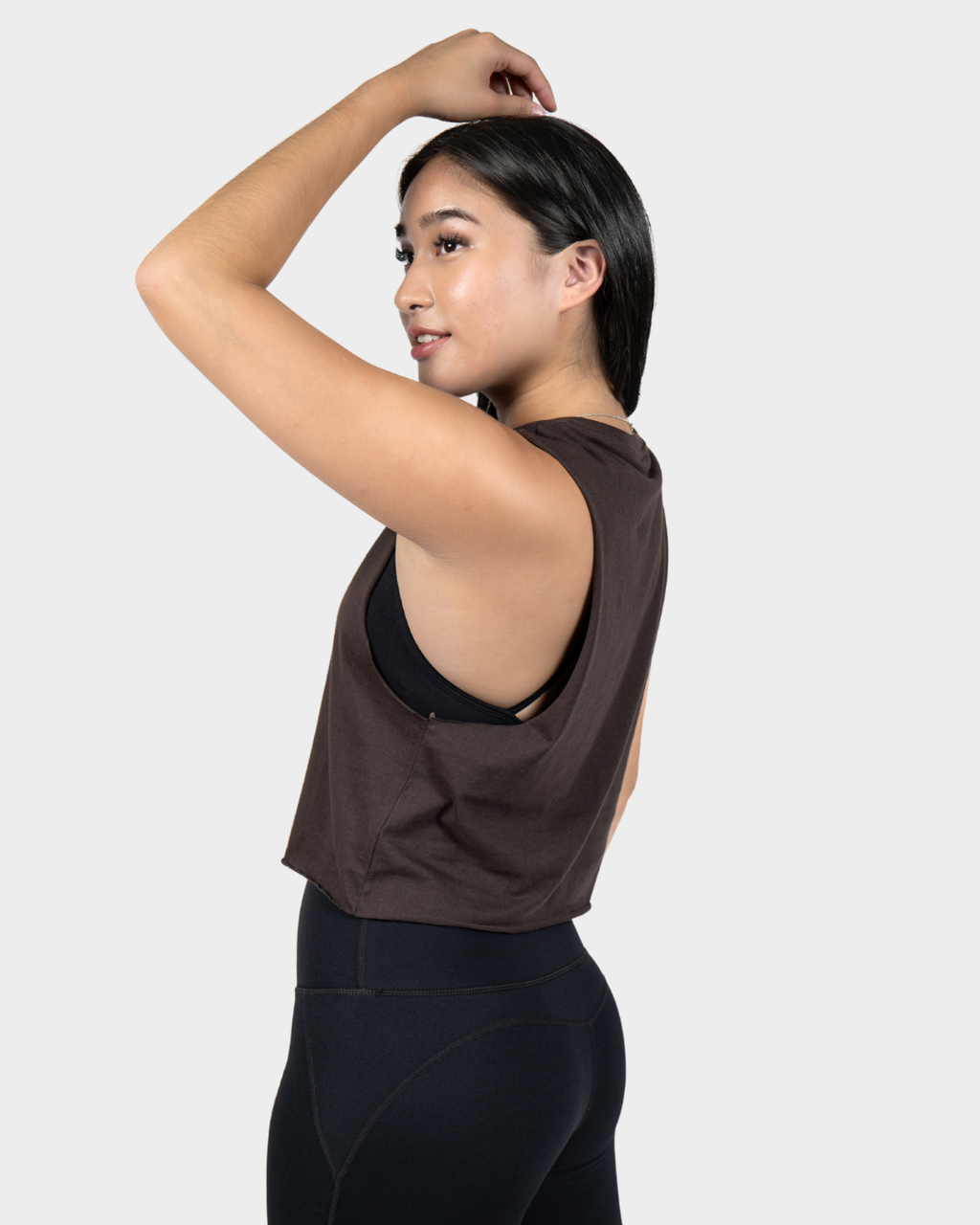 Equipe Active Essential Crop Tank Crest