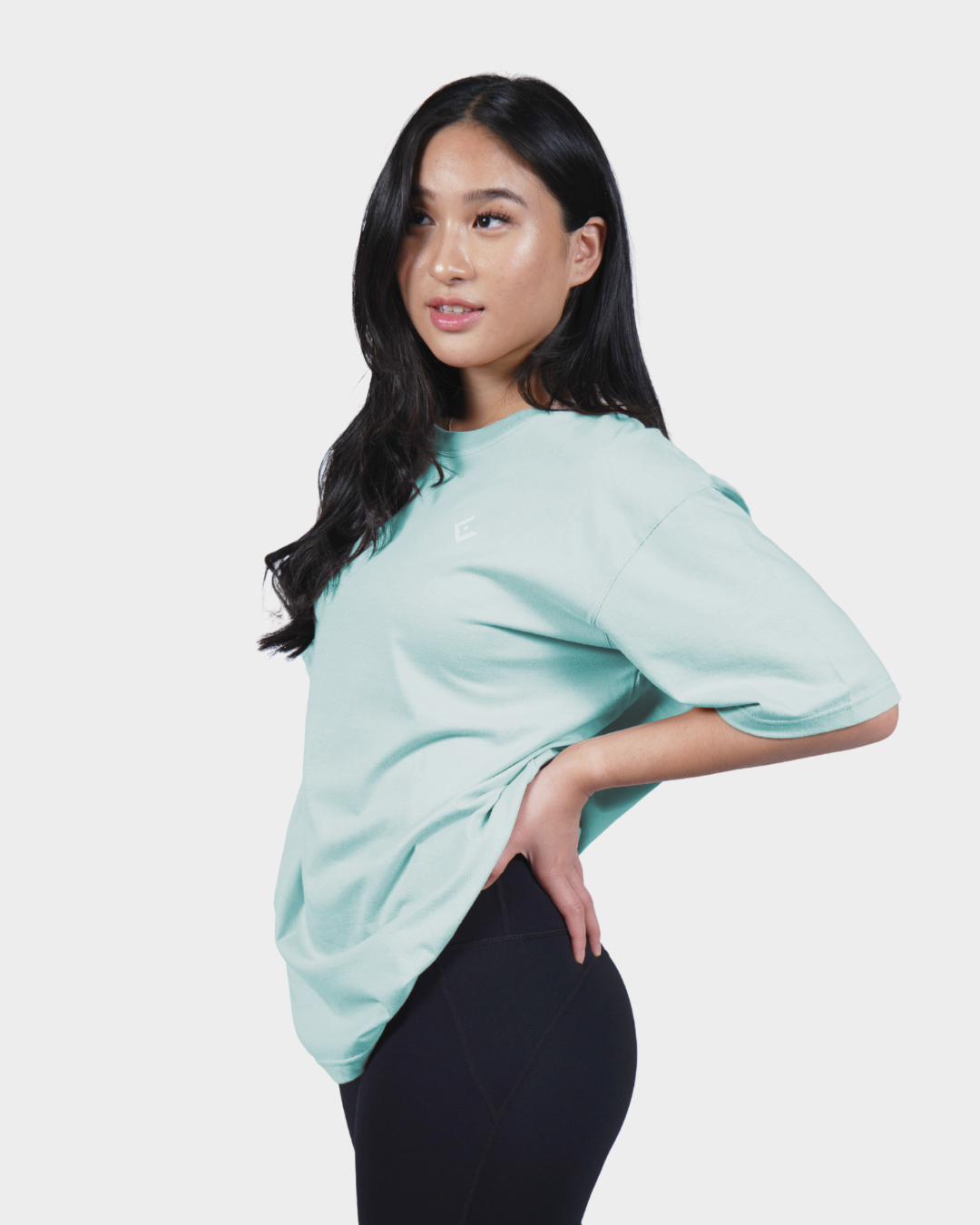 Equipe Active Essential Oversized Tee Crest