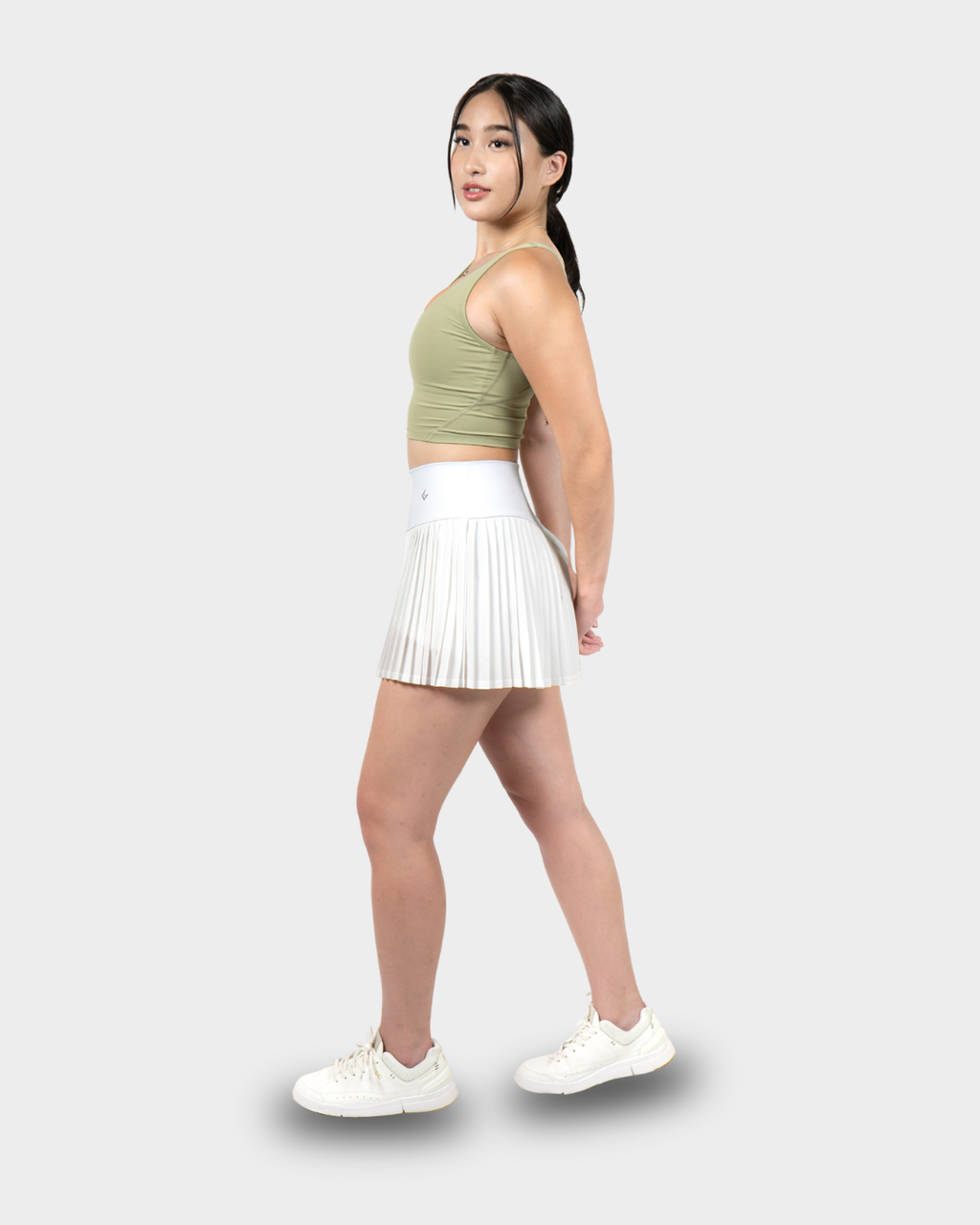 Equipe Active Baseline Pleated Tennis Skirt