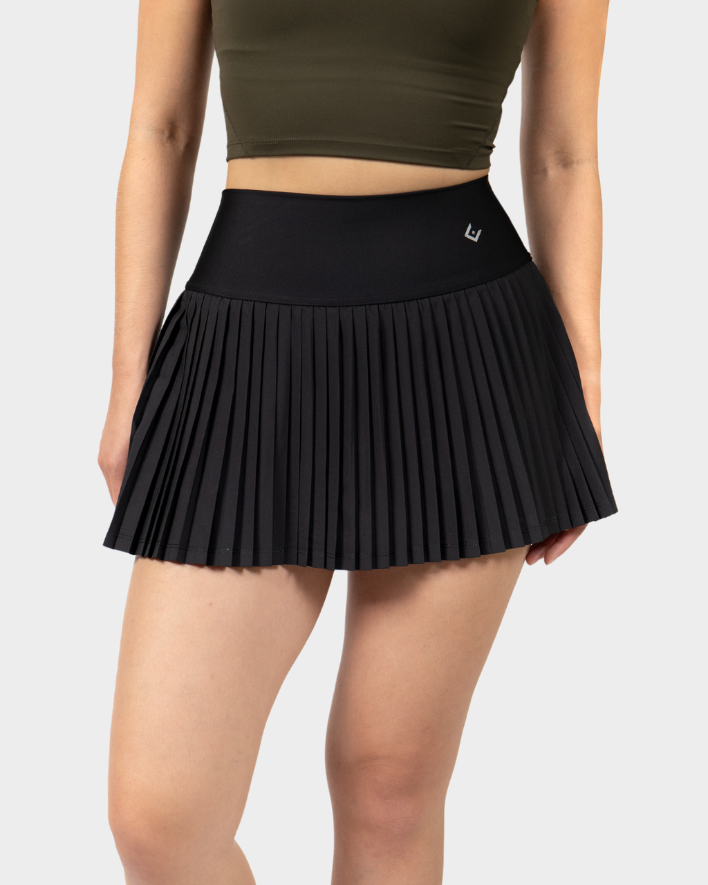 Equipe Active Baseline Pleated Tennis Skirt