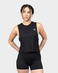 Equipe Active Crop Tank Bamboo Crest