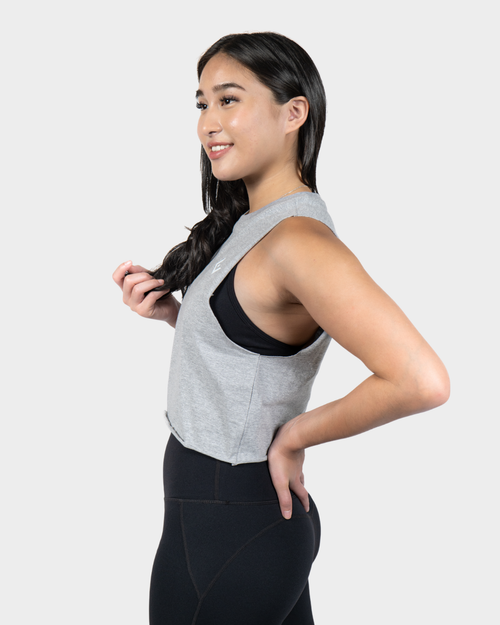 Equipe Active Essential Crop Tank Crest