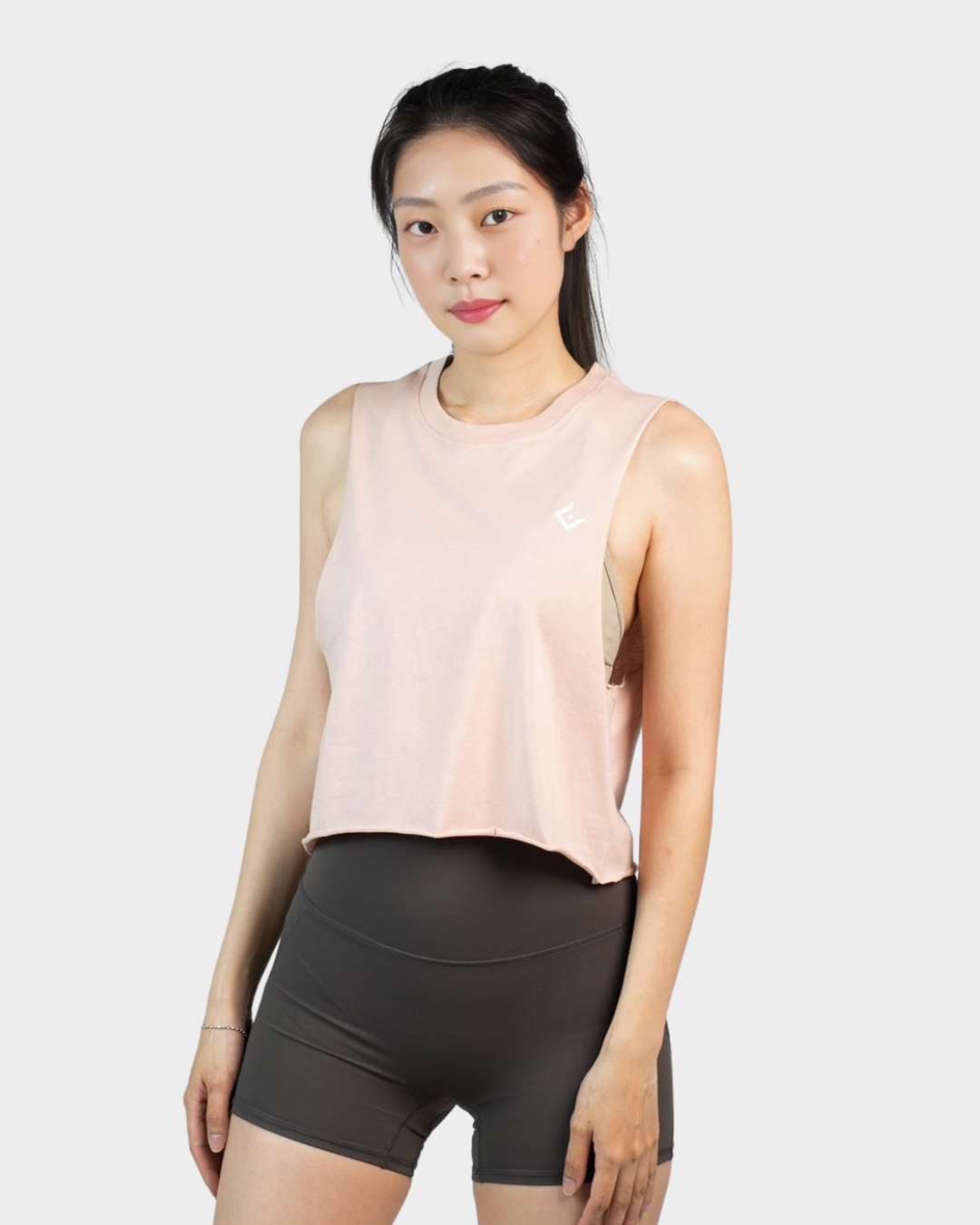 Equipe Active Essential Crop Tank Crest