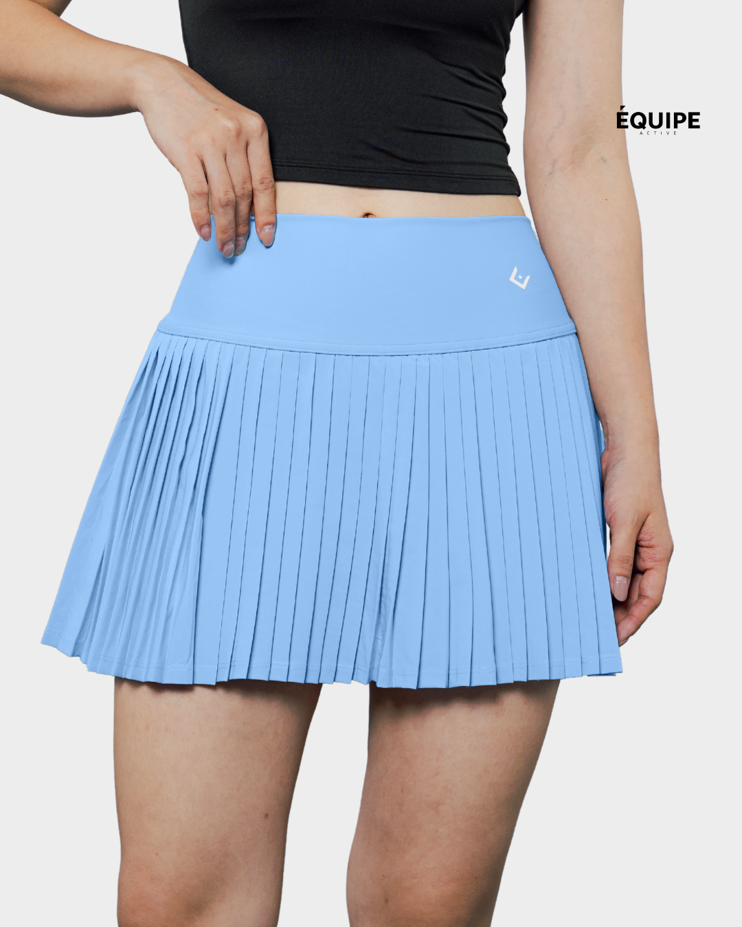Equipe Active Baseline Pleated Tennis Skirt