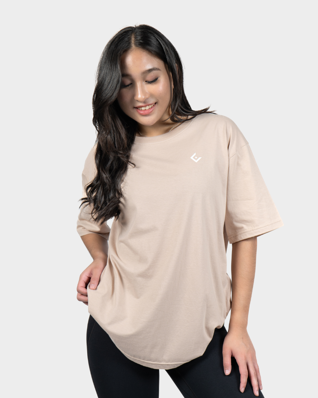 Equipe Active Essential Oversized Tee Crest