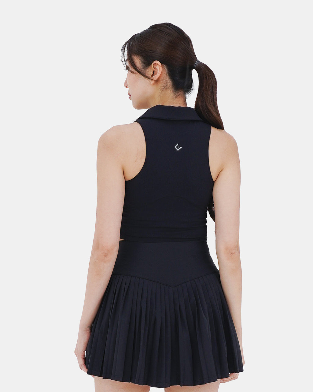 Equipe Active Sleeveless Polo Bra Top