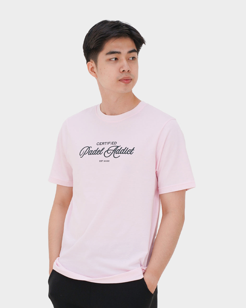 Equipe Active Base Tee Padel Addict Club Pink