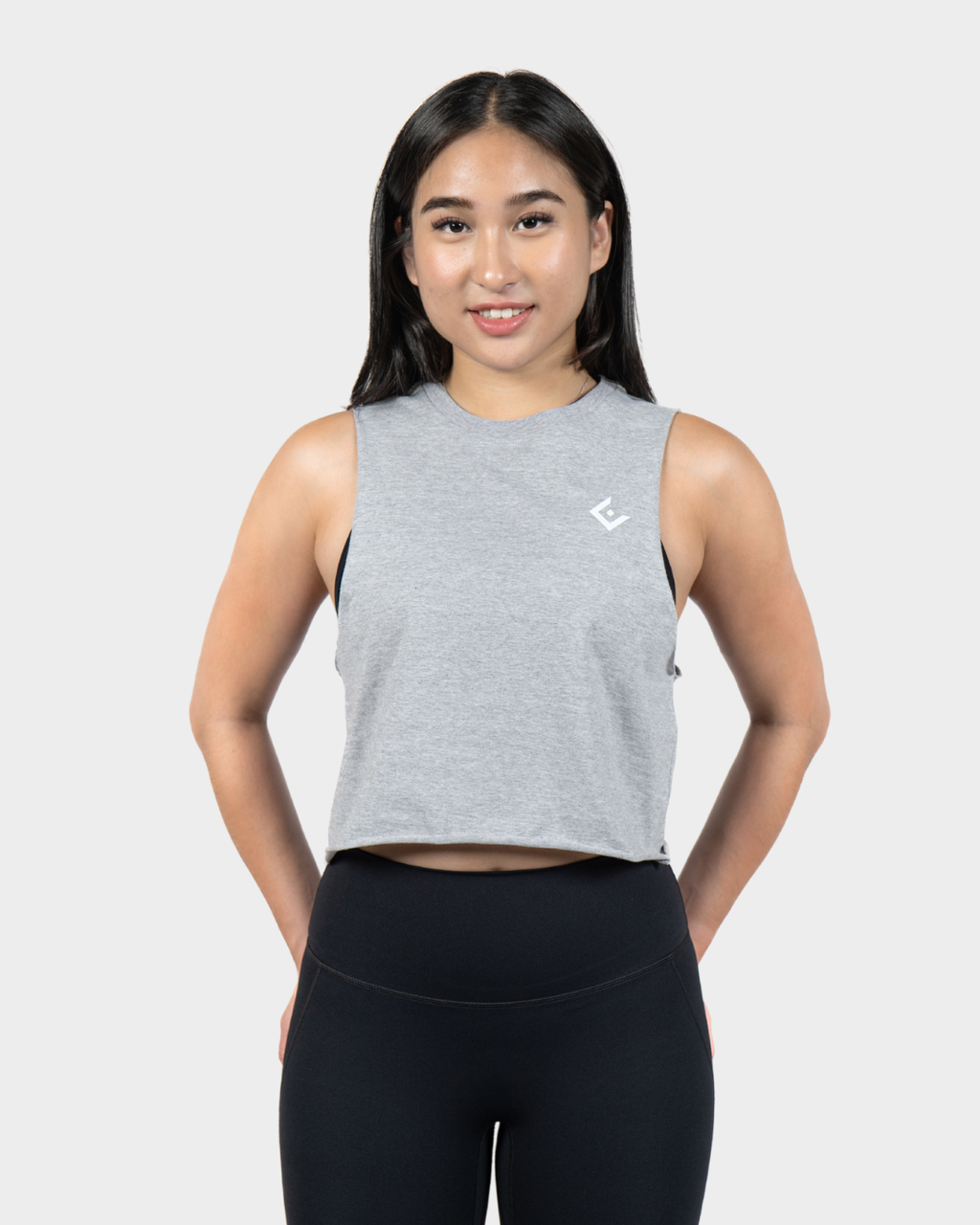 Equipe Active Essential Crop Tank Crest