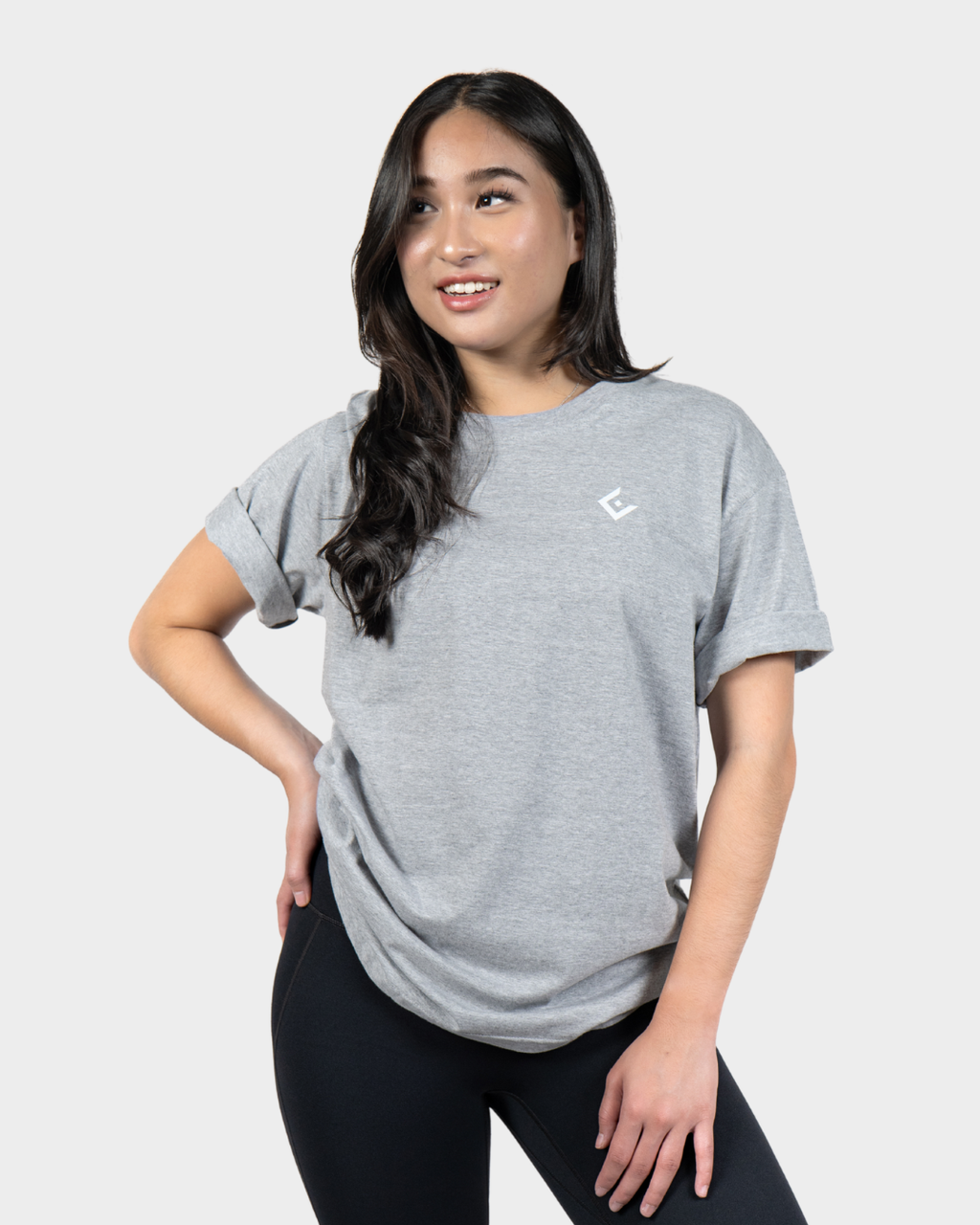 Equipe Active Essential Oversized Tee Crest