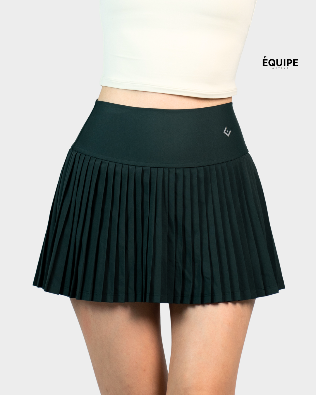 Equipe Active Baseline Pleated Tennis Skirt