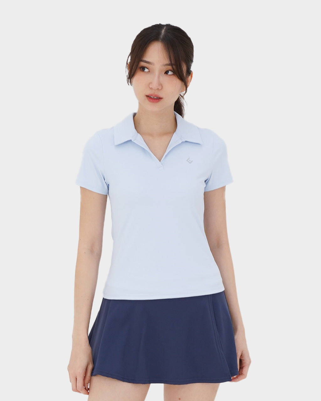 Equipe Active Open Collar Polo Top