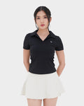 Equipe Active Open Collar Polo Top