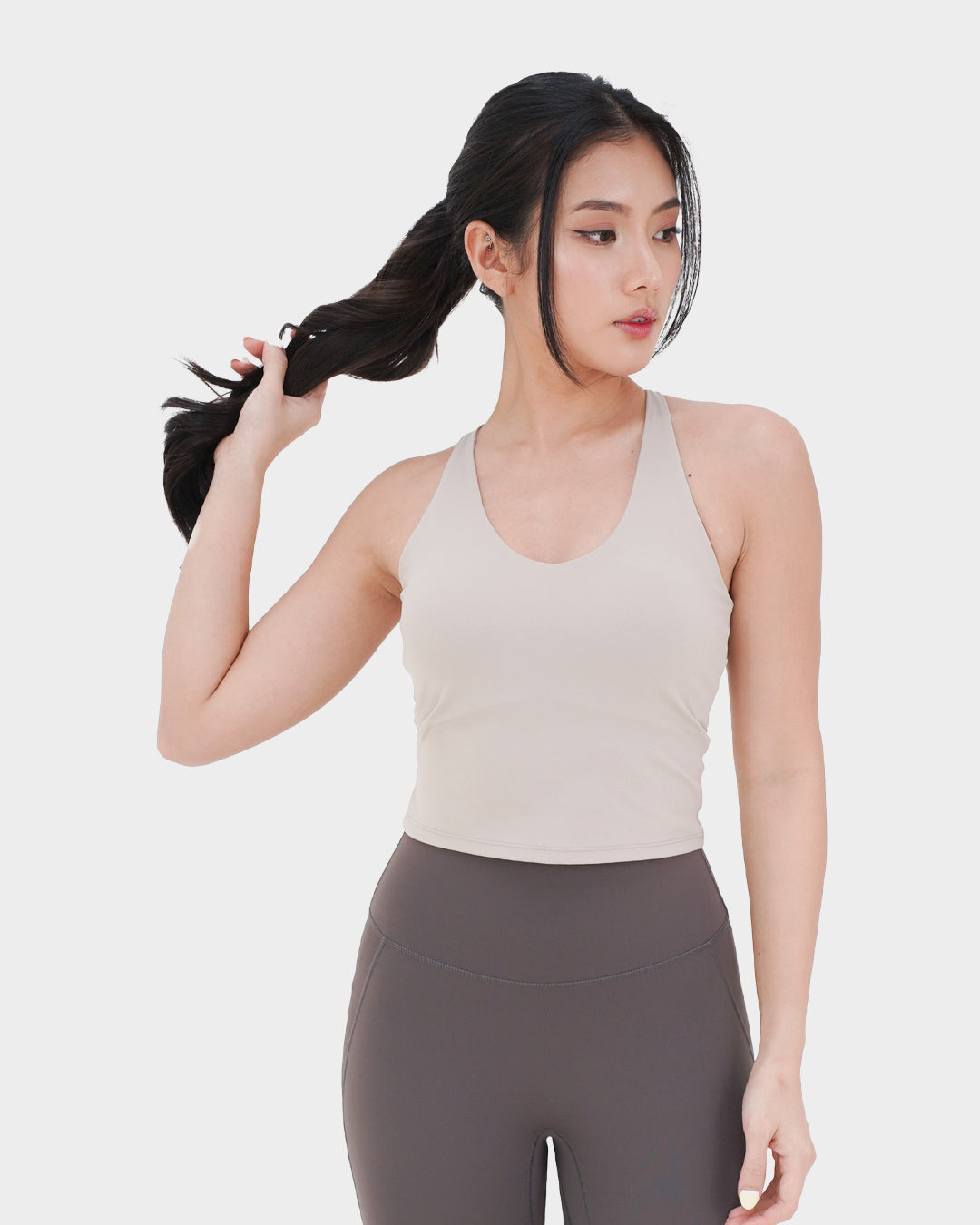 Equipe Active Contour Adjustable Crossback Bra Top